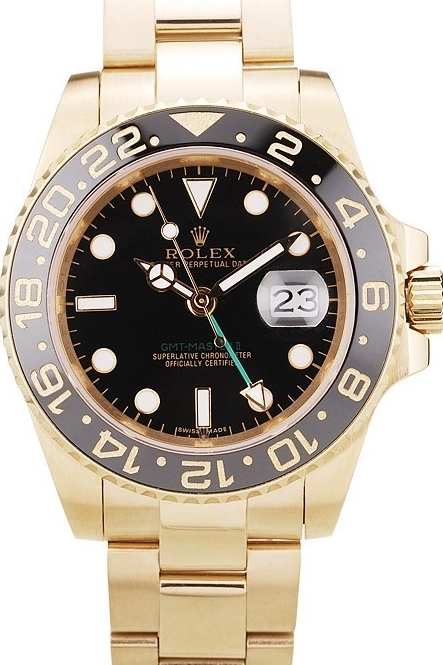 Aaa replica watch Black II Rolex GMT Bezel 98228 Master Black Ceramic Dial 0627
